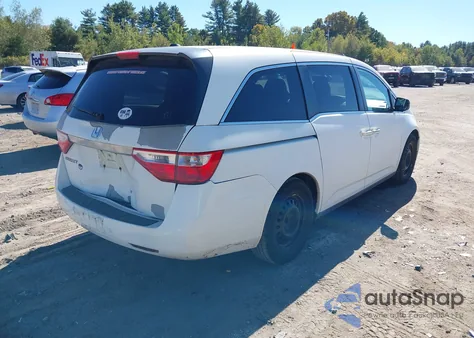 2012 Honda Odyssey Ex-L from USA, damaged, VIN 5FNRL5H60CB079308
